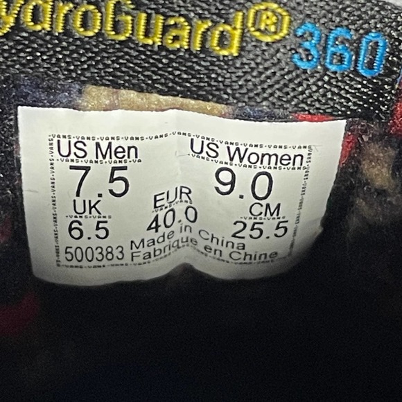 VANS UltraRange EXO High MTE 2 Taupe Waterproof Primaloft Mens 7.5 Women’s 9 - Picture 8 of 8